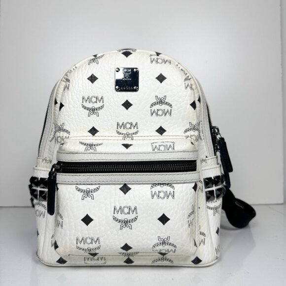 MCM Monogram Visetos Back Pack - Picture 1 of 8